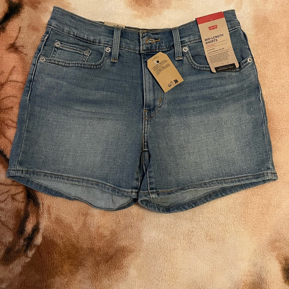 Levi's Classic Blue Jean Shorts